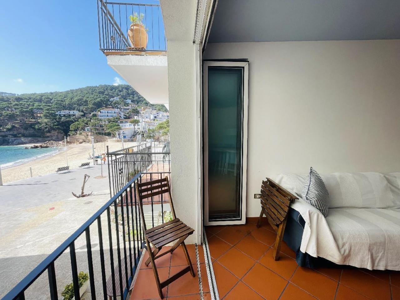 Tamariu Beach 1: Beachfront Wifi Up To 6 Ppl Exteriör bild